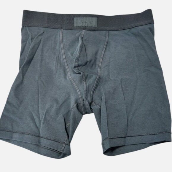 SKIMS Men's 5" Inch Cotton XL Boxer Brief 2 Packs XLarge in Kyanite NEW Sold Out - Picture 7 of 8